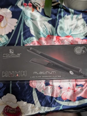 Royale Genius Heating Element Platinum 1.5 In Pure Ceramic Plates Cool Tip - Image 1 of 4