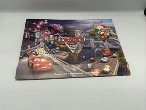 Disney Pixar Cars 2 Exclusive Set Of 4 Commemorative Lithographs - Picture 1 of 15