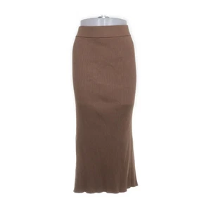 H&M, Rock, Größe: XL, Beige, Polyamid/Viskose, Einfarbig, Rippenstrick #qzW - Bild 1 von 5