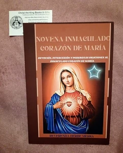 NOVENA INMACULADO CORAZON DE MARIA-DEVOCION INTERCESION Y PODEROSAS ORACIONES - Picture 1 of 1