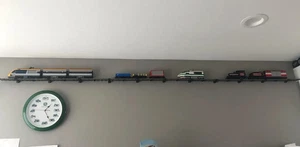 12 Wall mount brackets for Lego train track display City Express - Picture 1 of 3