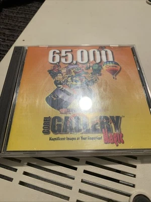 Corel Gallery Magic - 65,000 Clipart Images on 2 CDs - Image 1 of 4
