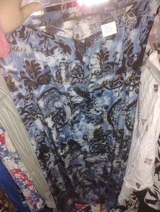 Slinky Brand Grande Y2K Boho Azul Blinged Letras Falda Maxi Mujer Urbana - Imagen 1 de 2