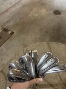Taylormade Sim 2 max Os Irons 5-PW, AW, SW. Regular Flex Shaft - Picture 1 of 5