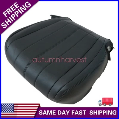 NUEVO para Infiniti FX35 FX37 FX50 2009-2017 parte inferior del conductor cubierta de asiento de cuero negro Foto 1 de 4