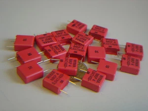 6 pcs 0,047uF 400V 10% WIMA MKP4 Polypropylen RM7,5 Capacitor Kondensator NEU - Bild 1 von 1