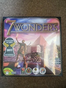 Repos Productions - 7 Wonders Board Game By Antoine Bauza Sealed - Picture 1 of 2
