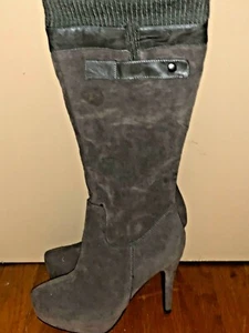 NEW Jessica Simpson Outlet Combat Boots High Heels Stilettos Shoes Sz 7 👣b12 - Picture 1 of 11