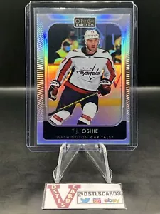 21/22 O-Pee-Chee Platinum - TJ OSHIE RAINBOW #158 Washington Capitals - Picture 1 of 3