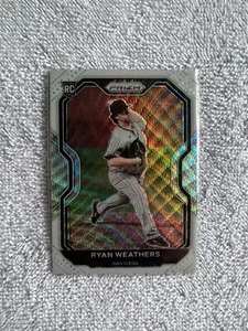Ryan Weathers 2021 Panini Prizm Baseball Rookie White Wave Parallel #20 Padres - Picture 1 of 2