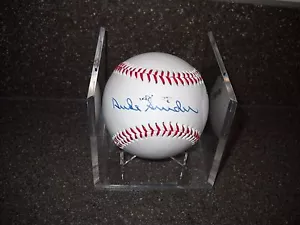 DUKE SNIDER Signed Baseball HOF Autographed In Plastic Case - Picture 1 of 3