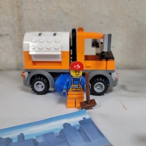 Lego 8404 City Kehrmaschine komplett Minifiguren Anleitung - Bild 1 von 7
