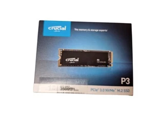 SSD Festplatte Crucial P3 windows vorinstalliert für Acer Spin 3 SP314-54N - Bild 1 von 1