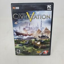 Sid Meier's Civilization V 5 (PC CD-Rom, 2010)