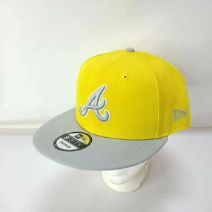 Atlanta Braves Mütze ATL Lemonade gelb grau Frühling New Era Snapback 9 Fifty Cap - Bild 1 von 11