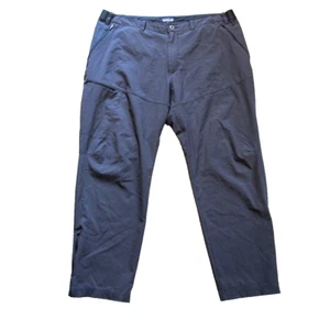 Patagonia Terravia Hiking Trail Pants Men's Size 40x28 Black Stretch Performance - Picture 1 of 10