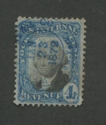 1871 US Documentary Revenue Stamp #R106 Used VF - Image 1 of 2