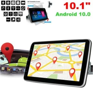 Radio Coche 10.1" Single Din Android 10.0 WIFI Navegación GPS Pantalla Rotación 360° - Imagen 1 de 12