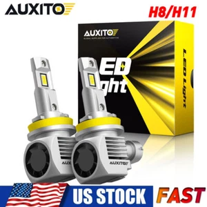 H11 H8 H9 LED Headlight Conversion Kit High Low Beam Bulbs Super White Light EAC - Picture 1 of 12