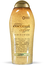 Coffee Scrub and Wash, Coconut 19.5 Fl Oz