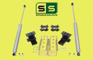 2.5"/2.5" STRUT SPACER BLOCKS REAR SHOCKS LIFT KIT FITS 2015-2018 FORD F-150 4WD - Picture 1 of 1