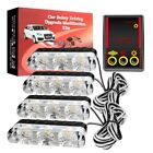 Rescue Vehicle Flash Warning Lamp 12 LED Car Front Grille Strobe