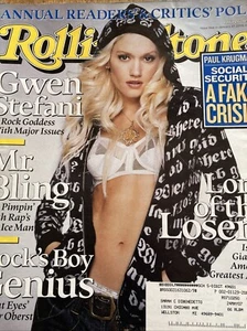 Rolling Stone Magazine January 27 2005 Gwen Stefani Issue See Photos - Picture 1 of 7