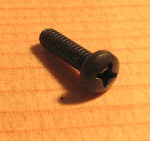 50qty #5-32 1/2" Panhead Phillips Drive Black Oxide - Picture 1 of 4