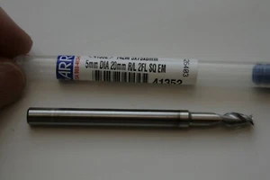 Garr 5mm Slot Drill - 142M 20mm R/L 2 FLUTE SQ EM - 41352 - Picture 1 of 4