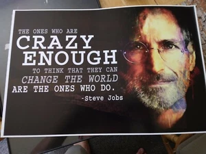 Steve Jobs Print 12 X 18 - Picture 1 of 1