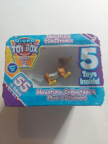 Worlds Smallest Micro Toy Box SLINKY DOG & Sticker Set Series 2 Cover