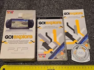 SONY PLAYSTATION PSP OFICIAL GO EXPLORE GPS NAVEGACIÓN POR SATÉLITE UMD SOFTWARE España Portugal - Imagen 1 de 3