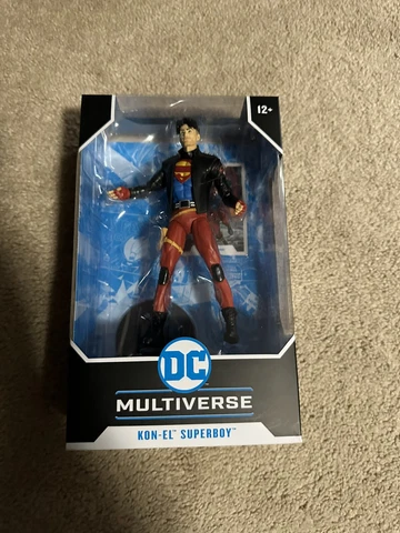 Mcfarlane DC Multiverse Kon-El Superboy GREAT shape Cover