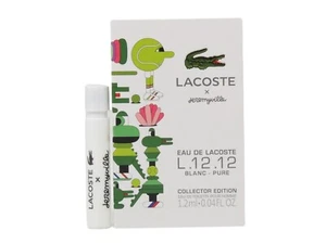 LACOSTE X JEREMYVILLE L.12.12 BLANC PURE 1.2ml .04oz x 1 COLOGNE SPRAY SAMPLE - Picture 1 of 1