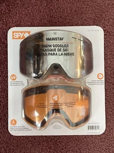 New Spy Mainstay Ski/Snowboard/MX Goggles w/extra lens NIB - Picture 1 of 2