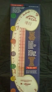 VINTAGE 1998 B. OLEYAR TAILOR RULER EASY ALTERING 6 RULERS IN ONE DESIGN TO FIT - Picture 1 of 11
