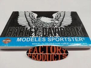 GENUINE HARLEY DAVIDSON 2018 Sportster Owner's Manual French 94000576FR - Picture 1 of 4