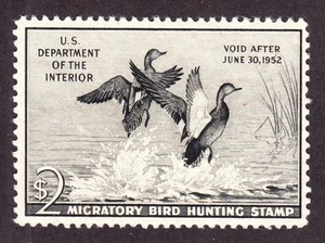 US RW18 $2 Duck Hunting Mint VF OG NH SCV $90 - Picture 1 of 2