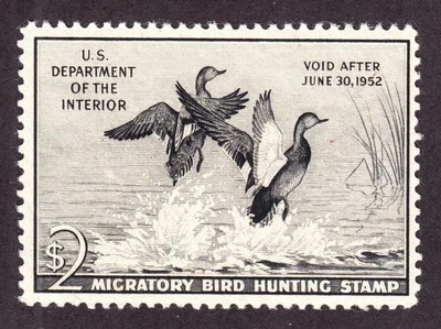 US RW18 $2 Duck Hunting Mint VF OG NH SCV $90 - Image 1 of 2