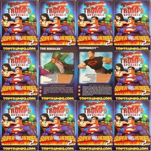 Top Trumps Single Card Super DC Heroes 2 (Villains) Characters - Various (FB3) - Picture 1 of 32