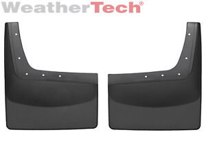 WeatherTech No-Drill MudFlaps for Ford Super Duty Dually 2001-2010 Rear Pair