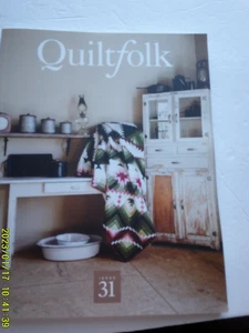 Magazine QUILTFOLK Quilt Folk Issue 31 - OKLAHOMA; Quilting; LIKE NEW 2024 - Picture 1 of 5
