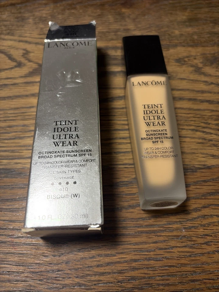 Lancome Teint Idole Ultra Wear SPF 15 Foundation ~410 Bisque (W)~ BIN Exp 01/24 - Image 1 of 2