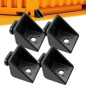 Full Bevel Shipping Container Anchors 4 Pack Heavy Duty Steel Shipping Conta... - Picture 1 of 5