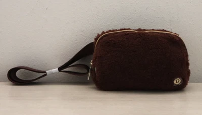 Bolso Cinturón Lululemon LU9B18S Para Mujer O/S Marrón/Dorado en Todas Partes *Vellón Foto 1 de 4