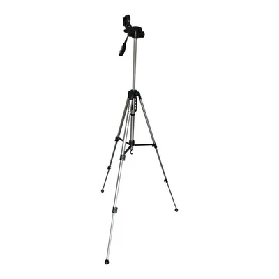 AMBICO DELUXE VIDEO/PHOTO ALUMINUM QUICK RELEASE BUBBLE LEVEL TRIPOD 24-57" TALL - Image 1 of 4