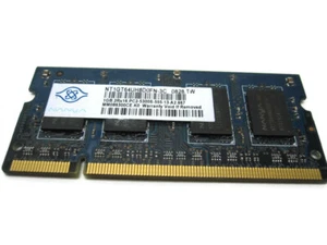 Nanya PC2-5300S 1 GB SO-DIMM DDR2 SDRAM NANYA NT1GT64UH8D0FN-3C - Picture 1 of 1