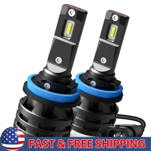 AUXITO H8 H11 LED Headlight White Bulbs High Low Beam Super Bright 30000LM 2/4X - Picture 1 of 12