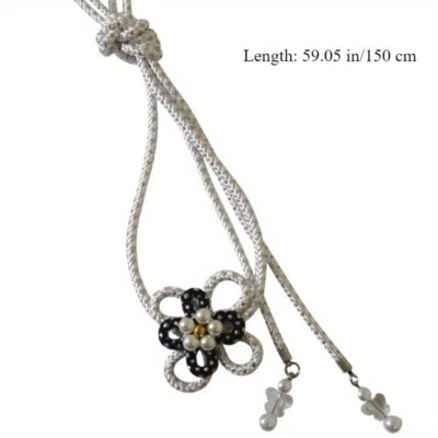 Cinturón Kimono Obi Clásico Decorativo Cordón Cintura Floral Yukata Obi Adorno Hágalo Usted Mismo Foto 1 de 4