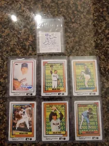 Nolan Ryan 6 card Porcelain Set #'D with COA MINT - Picture 1 of 7